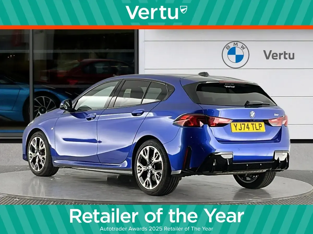 Used BMW 120 M Sport 168 HP (123 kW) 2025 Blue Hatchback