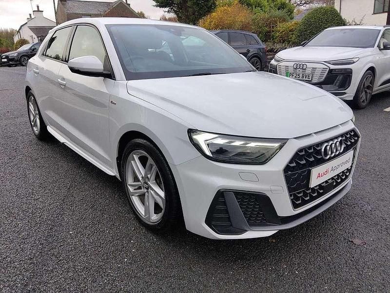 White Used 2019 Audi A1 S-Line Hatchback | £14,495 (Fair price) - Image 1/4