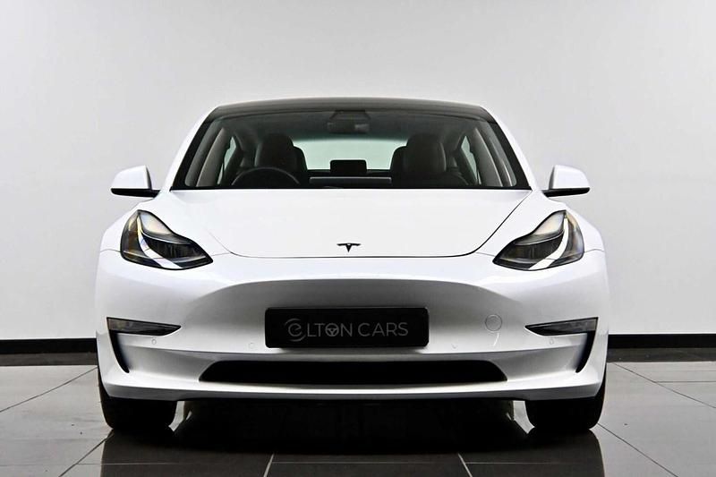 Used Tesla Model 3 Long Range AWD 366 kW (498 HP) 2021 White Sedan