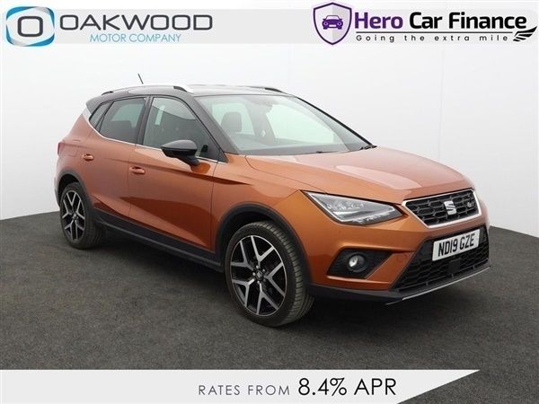 Orange Used 2019 Seat Arona FR Sport SUV | £10,594 (Fair price) - Image 1/1