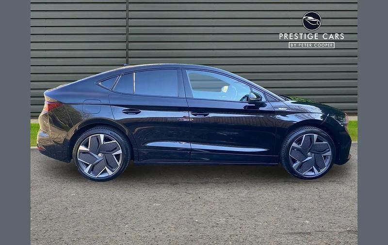 Used Skoda Enyaq iV vRS 219 kW (299 HP) 2022 Black SUV