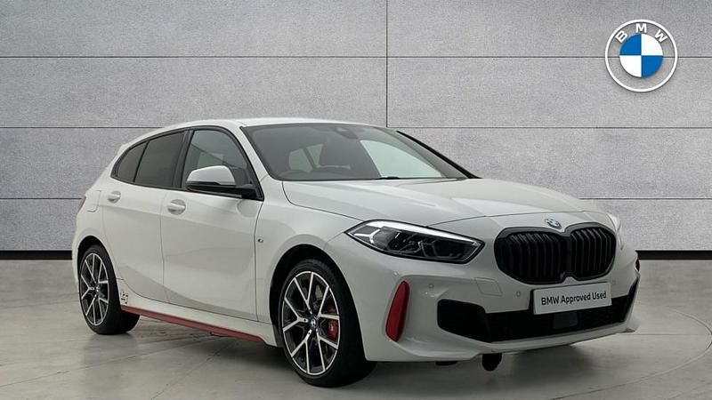 White Used 2024 BMW 128 Shadowline | £26,995 (Good price) - Image 1/4