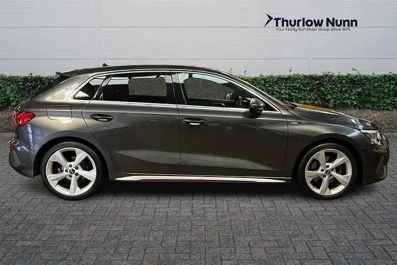 Used Audi A3 Sportback S-Line 150 HP (110 kW) 2021 Grey Hatchback