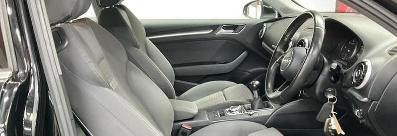 Used Audi A3 Sport 110 HP (80 kW) 2016 Phantom black Hatchback