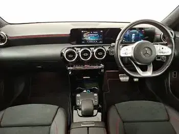 Used Mercedes A180 AMG line 136 HP (100 kW) 2021 Silver Sedan