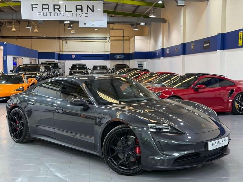 Grey Used 2020 Porsche Taycan Performance Package Sedan | £40,450 (Fair price) - Image 1/4