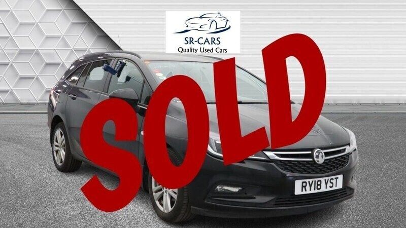 Black Used 2025 Vauxhall Astra Design Edition Estate | £4,995 - Image 1/4