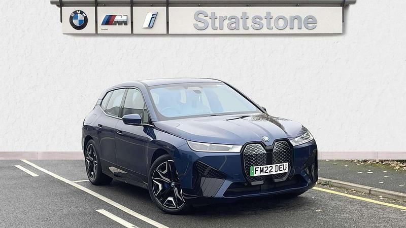 Blue Used 2022 BMW iX M Sport SUV | £34,592 (Fair price) - Image 1/4