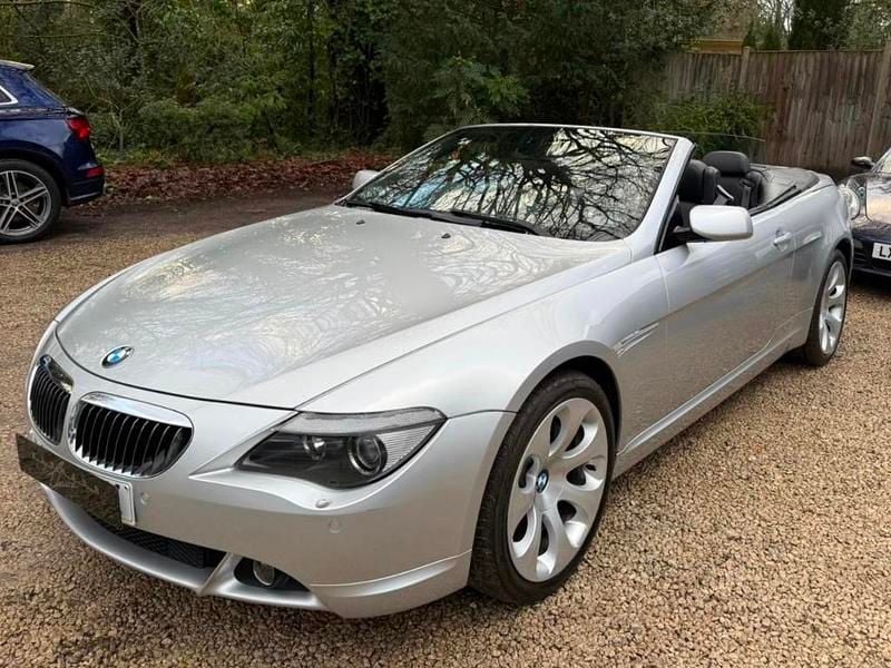 Used BMW 645 Cabriolet Luxury Line 2005 Silver Cabriolet