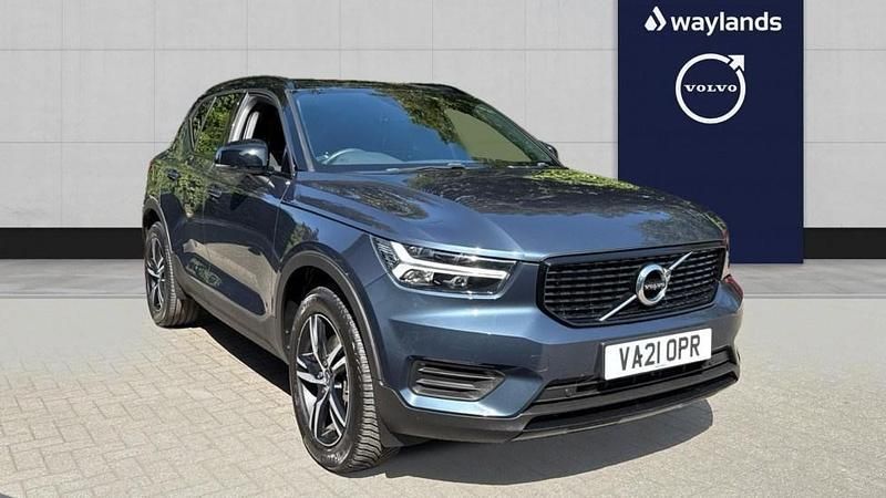 Blue Used 2021 Volvo XC40 R-Design SUV | £24,540 (Fair price) - Image 1/4