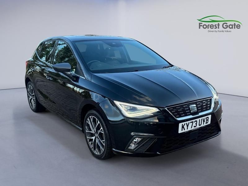 Used Seat Ibiza XCELLENCE 110 HP (80 kW) 2023 Black Hatchback