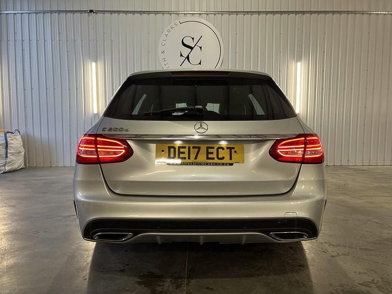 Used Mercedes C200 AMG line 2017 Silver Estate