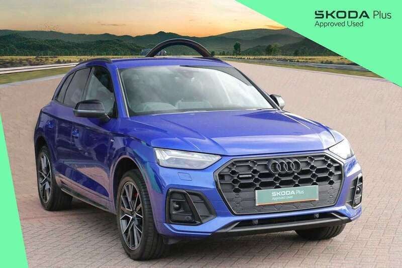 Blue Used 2021 Audi Q5 Design SUV | £30,295 (Good price) - Image 1/4