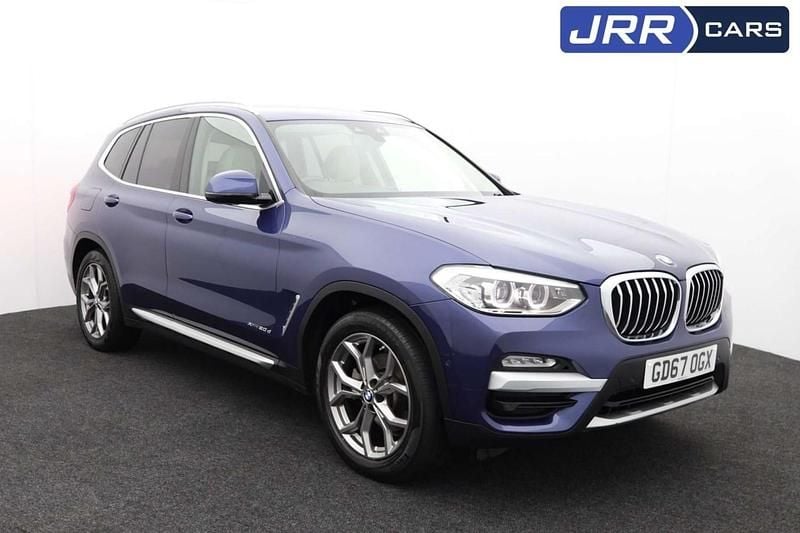Blue Used 2018 BMW X3 xLine SUV | £17,750 (Good price) - Image 1/4