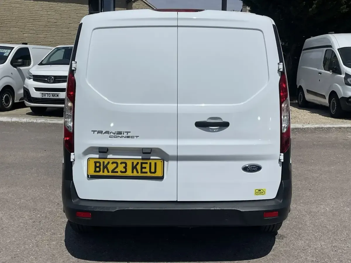 Used Ford Transit 100 HP (73 kW) 2023 White Van