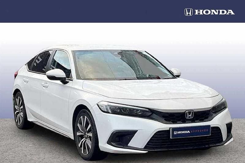 White Used 2022 Honda Civic Elegance | £21,495 (Good price) - Image 1/4