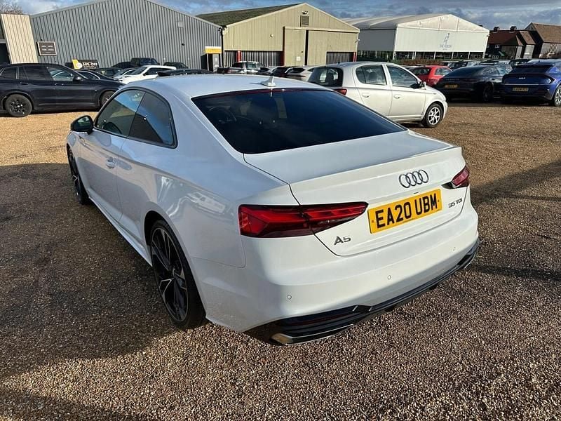 Used Audi A5 Business 163 HP (119 kW) 2020 White Coupe