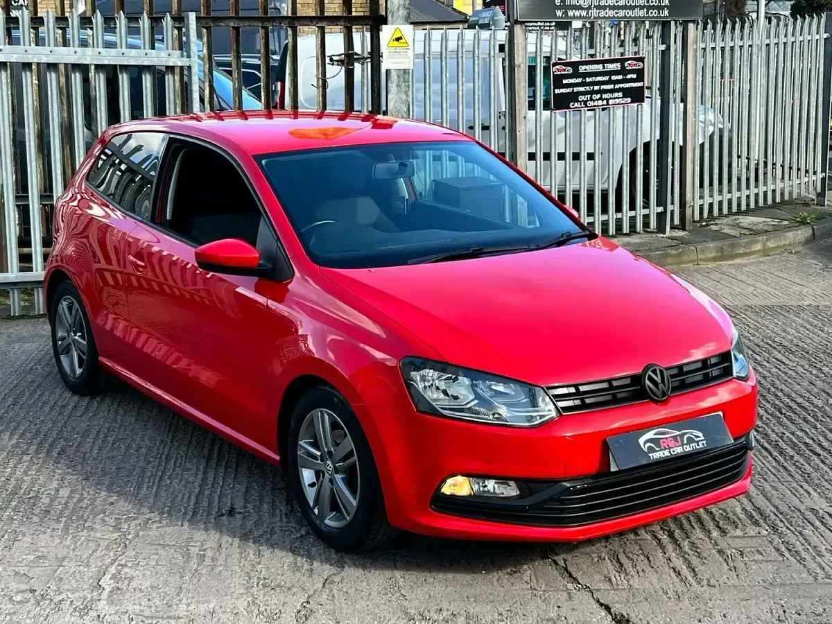Used VW Polo Match 2016 Red Hatchback