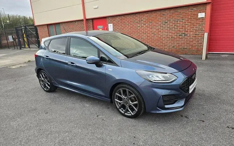 Used Ford Fiesta ST-Line 101 HP (74 kW) 2022 Blue Hatchback