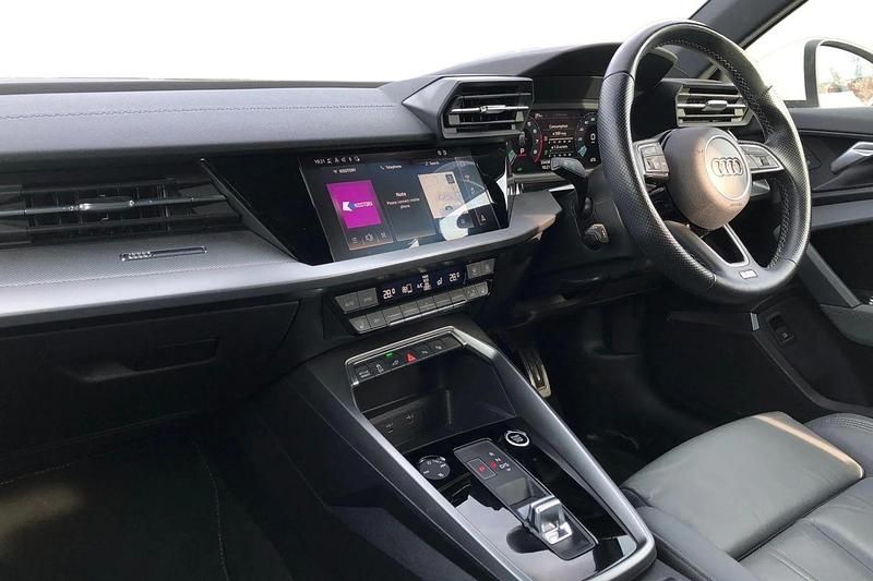 Used Audi A3 Sportback e-tron S-Line 2021 White Hatchback