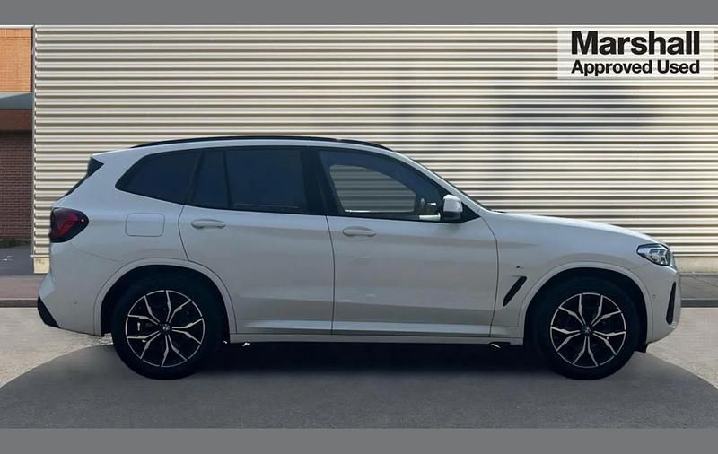 Used BMW X3 M Sport 292 HP (214 kW) 2022 White SUV