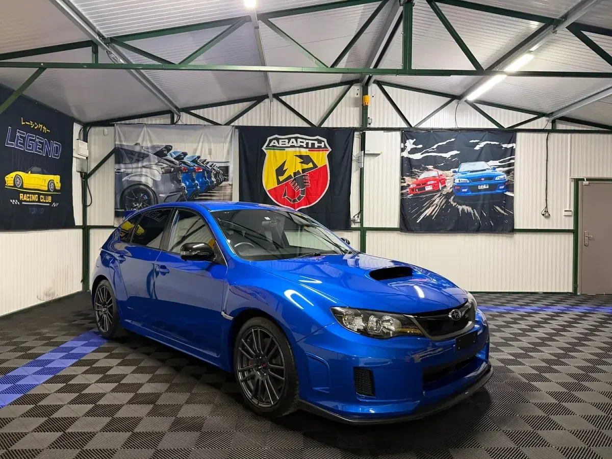 Used Subaru WRX STI 2014 Blue Hatchback
