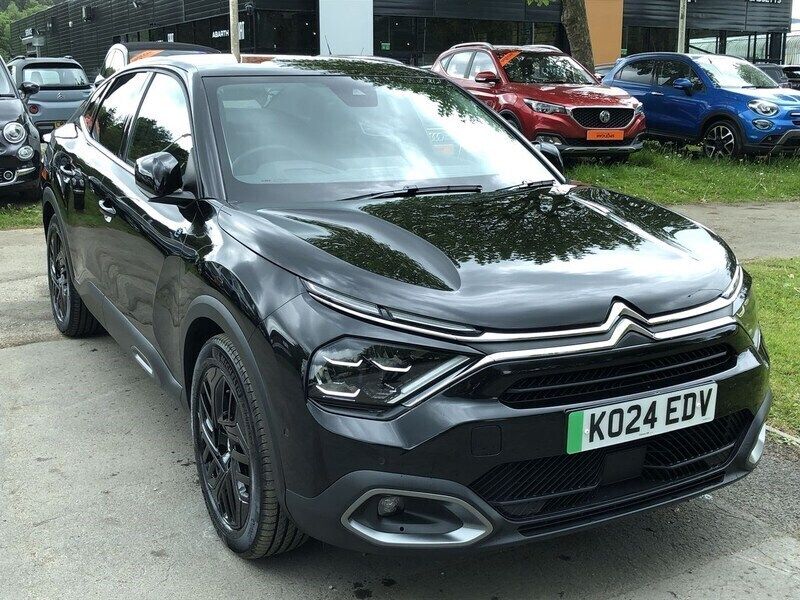 Black Used 2024 Citroën e-C4 Sedan | £17,995 (Fair price) - Image 1/4