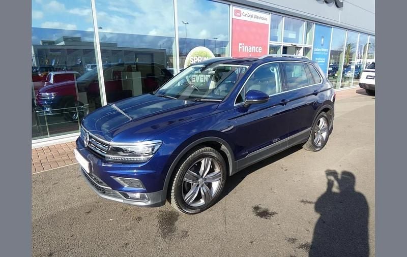 Usado VW Tiguan SEL 177 HP (130 kW) 2017 Azul SUV