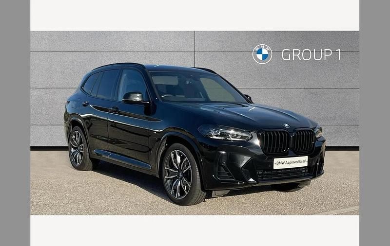 Black Used 2024 BMW X3 M Sport SUV | £46,495 (Expensive) - Image 1/4