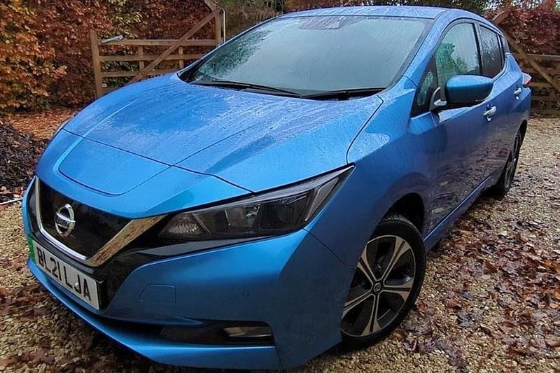 Blue Used 2021 Nissan Leaf N-Connecta Hatchback | £11,895 (Fair price) - Image 1/1