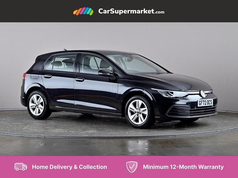 Black Used 2022 VW Golf VIII Life Hatchback | £15,497 (Fair price) - Image 1/4