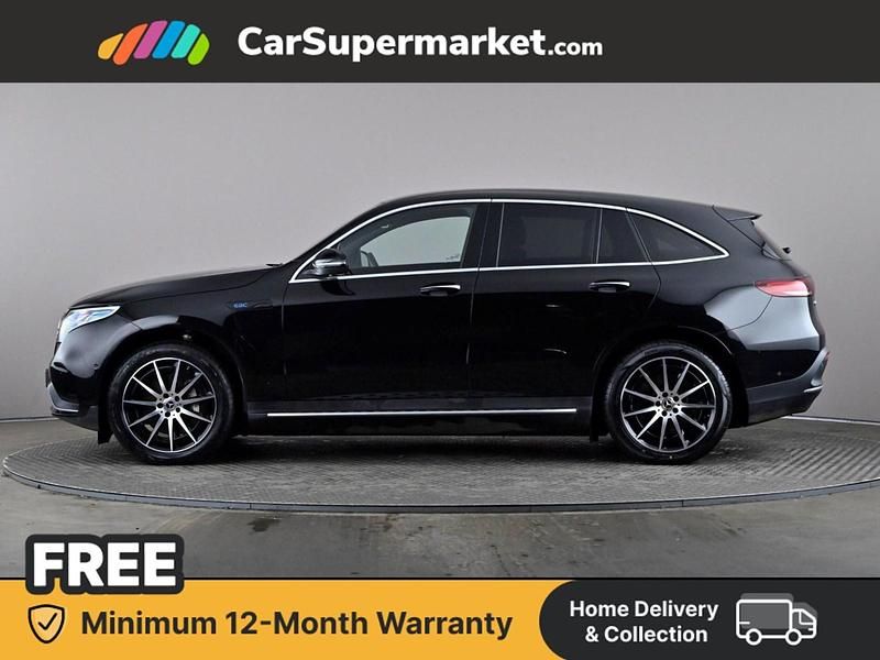 Used Mercedes EQC400 AMG line 300 kW (408 HP) 2022 Black SUV