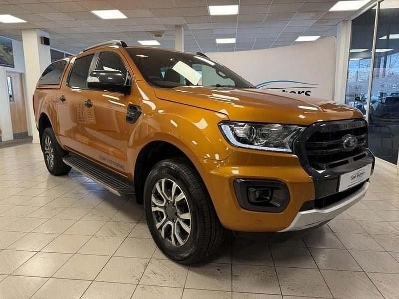 Used Ford Ranger Wildtrack 2019 Orange Pickup