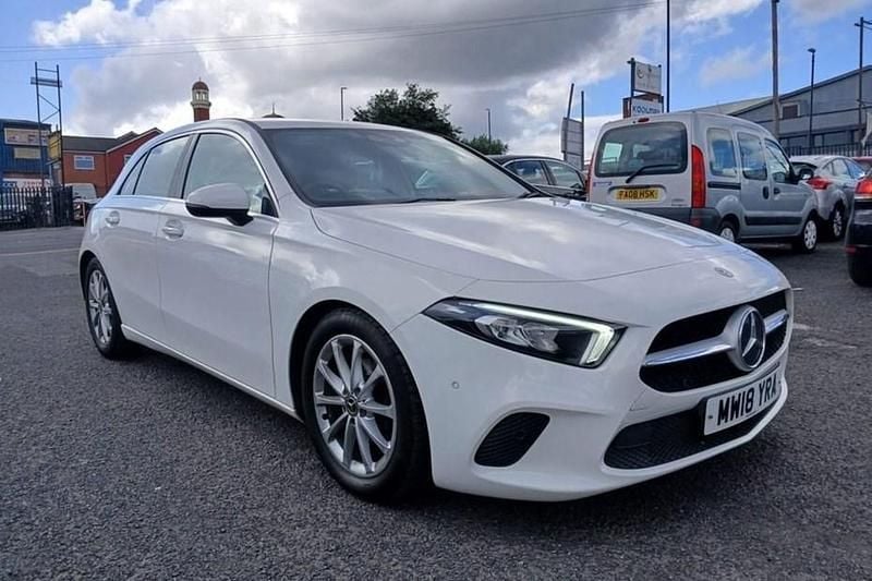 White Used 2018 Mercedes A180 Premium Hatchback | £12,995 (Fair price) - Image 1/1
