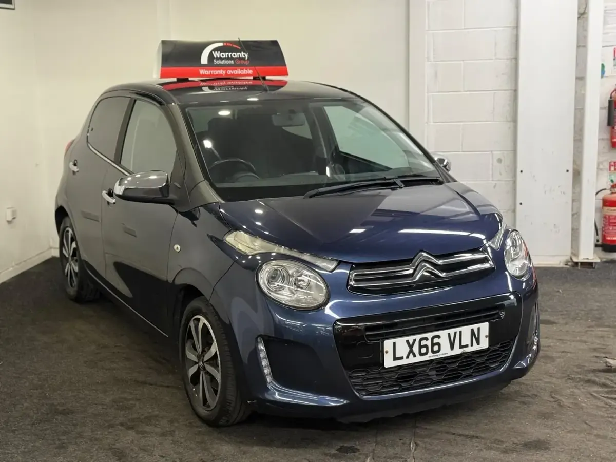 Usado Citroën C1 Flair 82 HP (60 kW) 2016 Azul Citadino