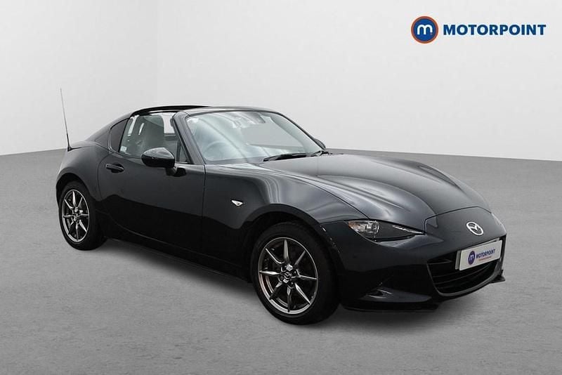 Black Used 2023 Mazda MX5 Exclusive-Line Cabriolet | £21,899 (Fair price) - Image 1/4