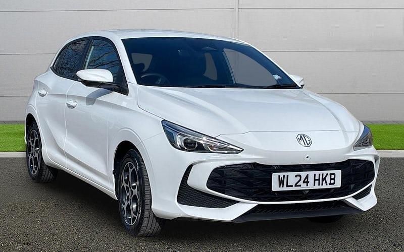 Used MG MG3 Trophy 194 HP (142 kW) 2024 White Hatchback