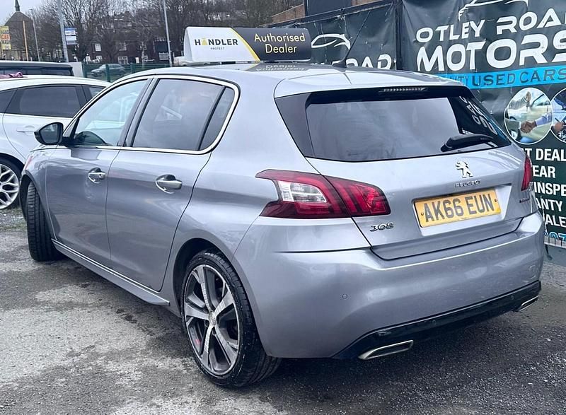 Used Peugeot 308 GT-line 2017 Grey Hatchback