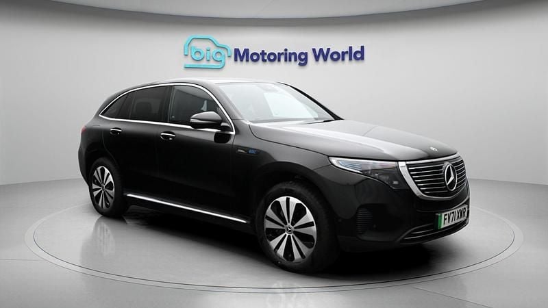 Used Mercedes EQC400 300 kW (408 HP) 2022 Black SUV