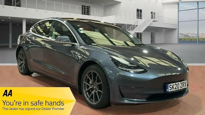 Grey Used 2020 Tesla Model 3 Sedan | £15,495 (Good price) - Image 1/3