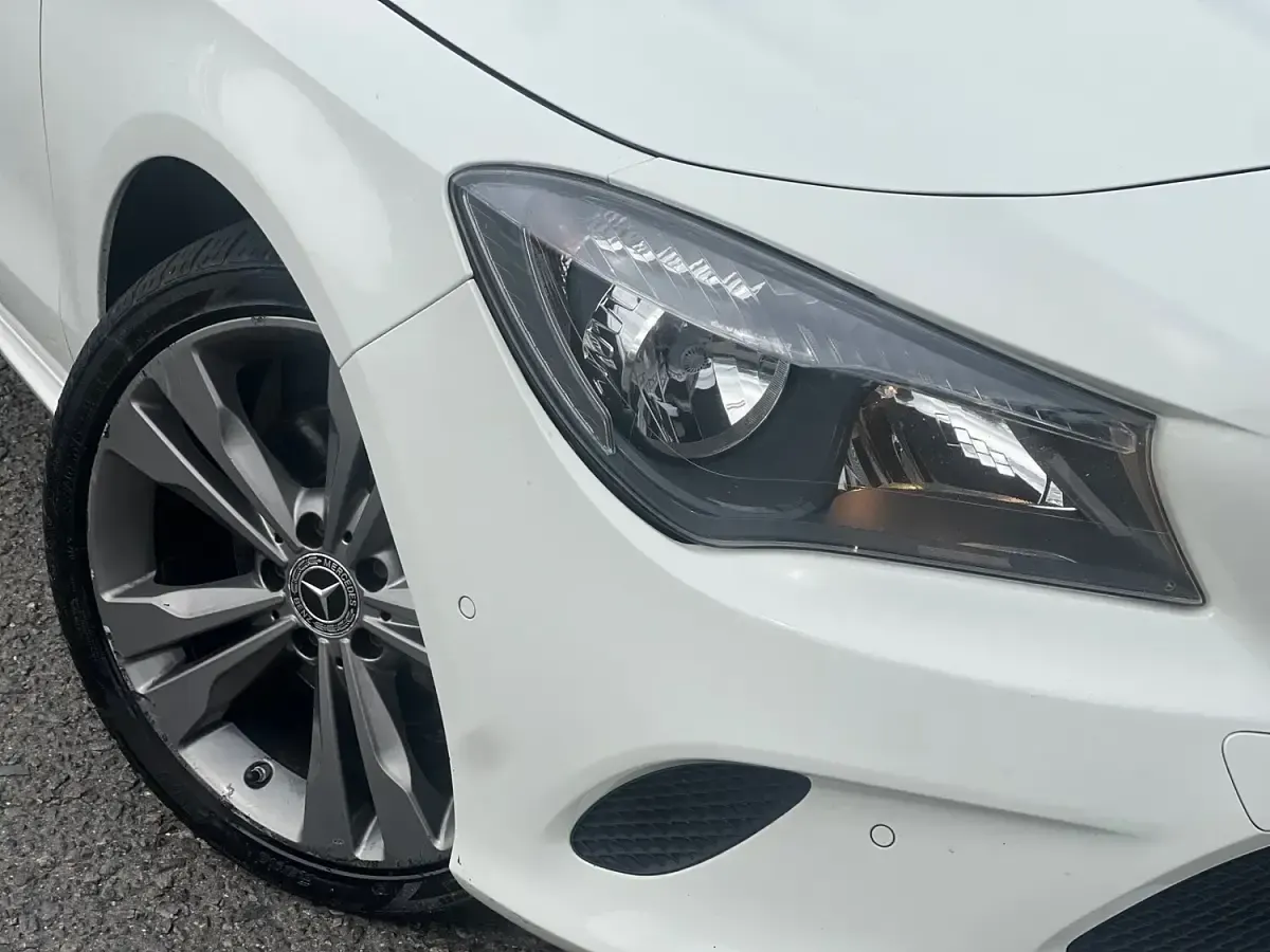 Used Mercedes CLA220 2017 White Sedan