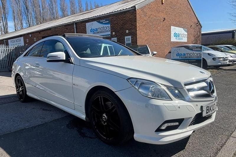 Used Mercedes E350 231 HP (169 kW) 2010 White Coupe