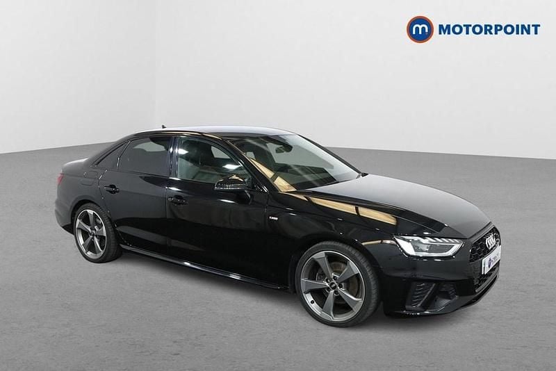 Black Used 2021 Audi A4 Black Edition Sedan | £21,749 (Good price) - Image 1/4