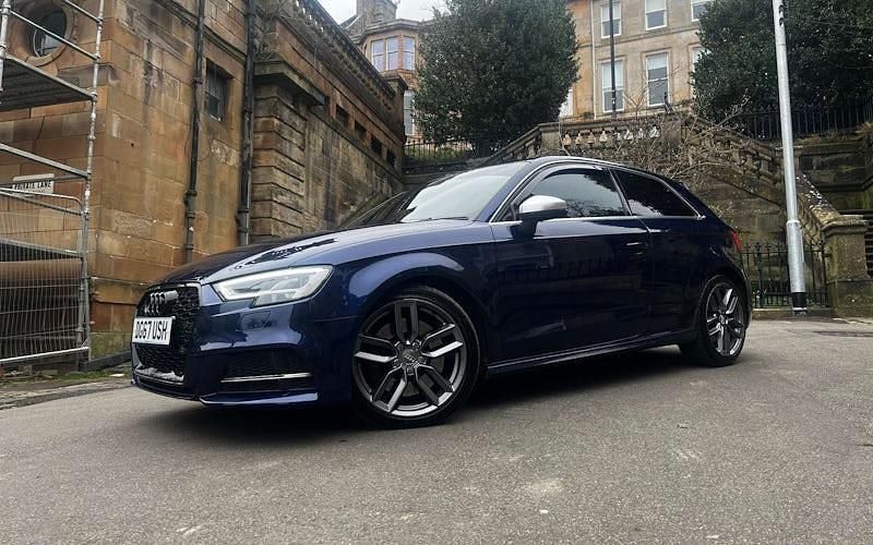 Used Audi S3 Sportback Comfort 310 HP (228 kW) 2017 Blue Hatchback