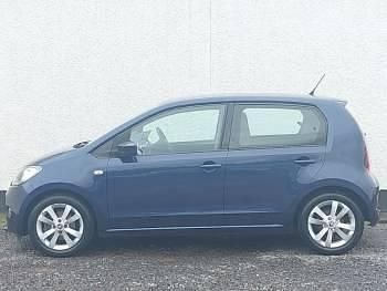 Used Skoda Citigo SE L 60 HP (44 kW) 2017 Blue Hatchback