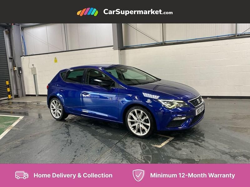 Blue Used 2017 Seat Leon FR Hatchback | £9,697 (Fair price) - Image 1/4