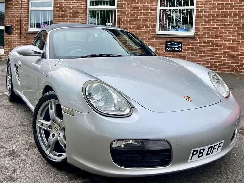 Used Porsche Boxster 240 HP (176 kW) 2006 Silver Cabriolet