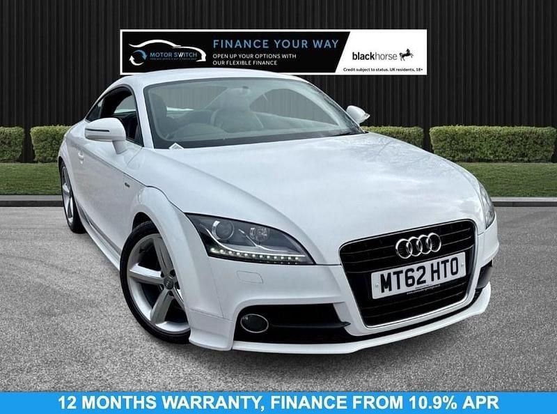 Used Audi TT S-Line 160 HP (117 kW) 2012 White Coupe