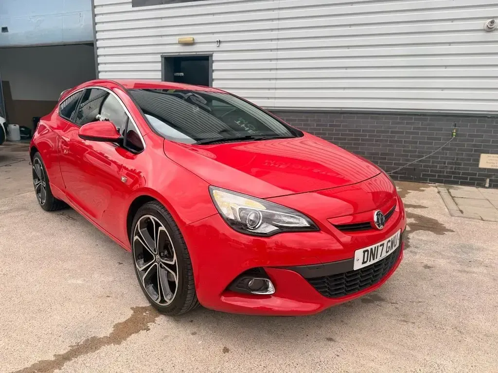 Used Vauxhall Astra GTC Edition 2017 Red Hatchback