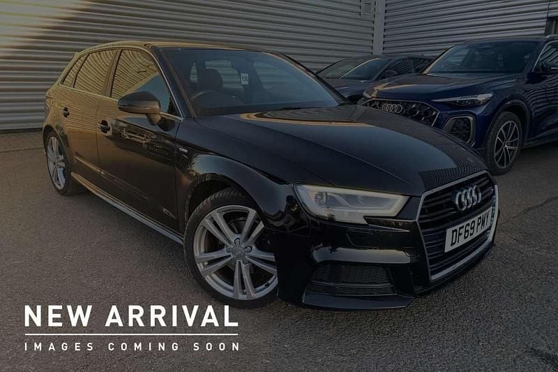 Black Used 2019 Audi A3 S-Line Hatchback | £17,495 (Fair price) - Image 1/4